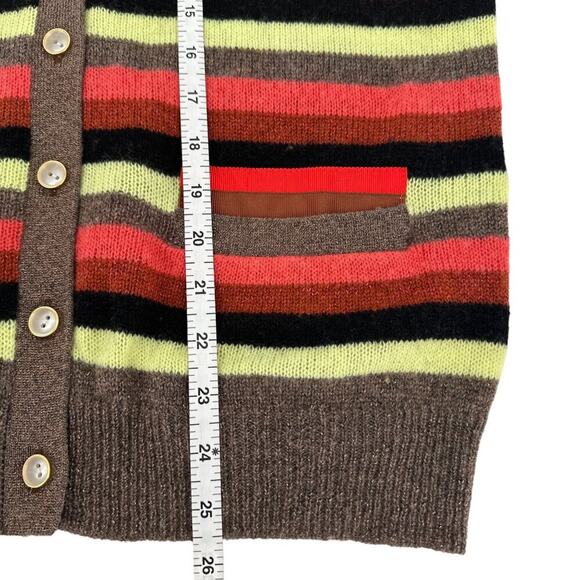LE SUPERBE Boyfriend Sweater in Bright Stripe S - Picture 10 of 11